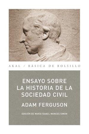 ENSAYO SOBRE LA HISTORIA DE LA SOCIEDAD CIVIL | 9788446026938 | FERGUSON, ADAM | Llibreria La Gralla | Llibreria online de Granollers