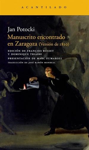 MANUSCRITO ENCONTRADO EN ZARAGOZA (VERSION DE 1810) | 9788492649266 | POTOCKI, JAN | Llibreria La Gralla | Librería online de Granollers