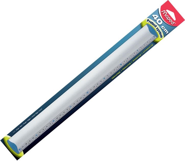 REGLA 40CM ALUMINI | 3154141200403 | MAP120040 | Llibreria La Gralla | Llibreria online de Granollers