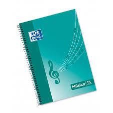 LLIBRETA A4 OXFORD MUSICA VERTICAL | 8412771008314 | 100302776 | Llibreria La Gralla | Llibreria online de Granollers
