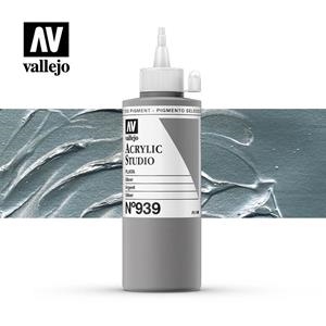 ACRILIC STUDIO VALLEJO 200ML 939-PLATA | VAL220939 | 22939 | Llibreria La Gralla | Librería online de Granollers