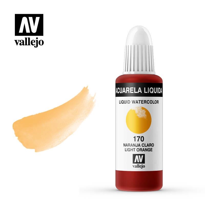 AQUAREL. LÍQUIDA VALLEJO 32ML 170-TARONJA CLAR | VAL331708 | 331708 | Llibreria La Gralla | Librería online de Granollers