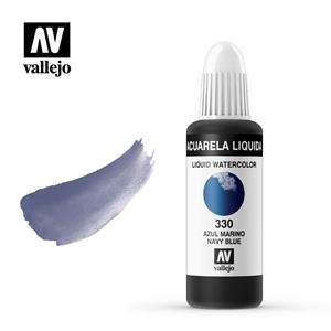 AQUAREL. LÍQUIDA VALLEJO 32ML 330-BLAU MARÍ | VAL333306 | 333306 | Llibreria La Gralla | Llibreria online de Granollers
