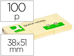 BLOC NOTES ADHESIVES 38X51 Q-CONNECT 3 UN | 5705831105003 | CONKF10500 | Llibreria La Gralla | Llibreria online de Granollers