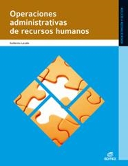 OPERACIONES ADMINISTRATIVAS DE RECURSOS HUMANOS | 9788497719582 | LACALLE SALMERÓN, GUILLERMO | Llibreria La Gralla | Llibreria online de Granollers