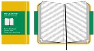 LLIBRETA MOLESKINE  6,5X10,5 RATLLADA GROGA TARONAJA | 9788862938464 | Llibreria La Gralla | Llibreria online de Granollers