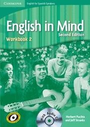 ENGLISH IN MIND 2  WORBOOK + CD (SPANISH EDITION) | 9788483238417 | PUCHTA, HERBERT | Llibreria La Gralla | Librería online de Granollers