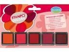 ***PACK TINTA 5 COLORS VERMELL | 3660016190033 | ALA19003 | Llibreria La Gralla | Librería online de Granollers