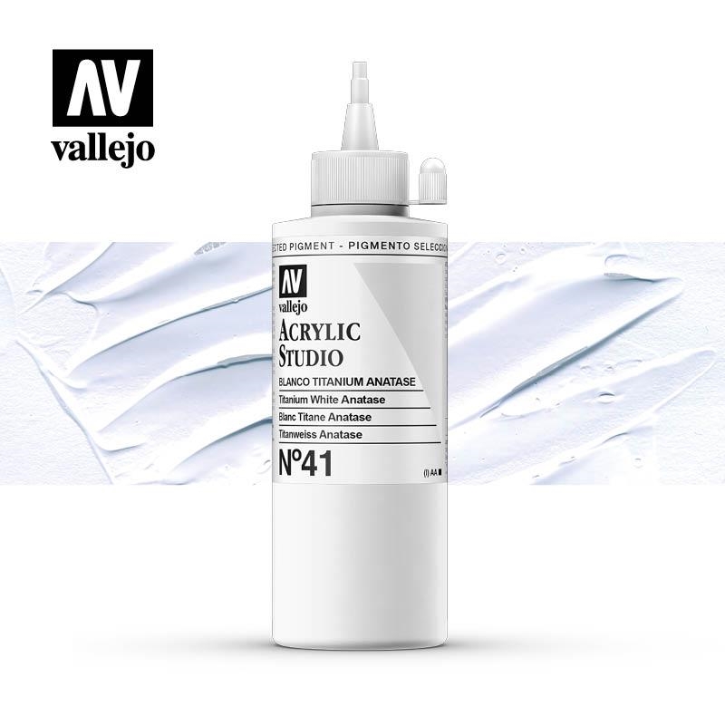 ACRÍLIC STUDIO VALLEJO 200ML 41-BLANC BARREJA | 8429551220415 | 22041 | Llibreria La Gralla | Librería online de Granollers
