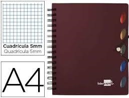 LLIBRETA LIDERPAPEL A4 EXECUTIVE COLORS QUADRICULA 100 FULLS  | 8423473359680 | LID35968 | Llibreria La Gralla | Llibreria online de Granollers