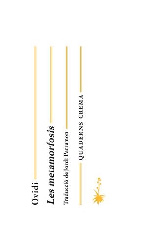 METAMORFOSIS, LES | 9788477273509 | OVIDI | Llibreria La Gralla | Librería online de Granollers