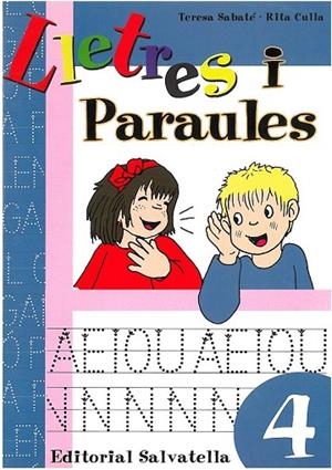 Q.LLETRES I PARAULES 4 | 9788484124580 | SABATE I RODIE, TERESA; CULLA I PERARNAU, RITA | Llibreria La Gralla | Librería online de Granollers