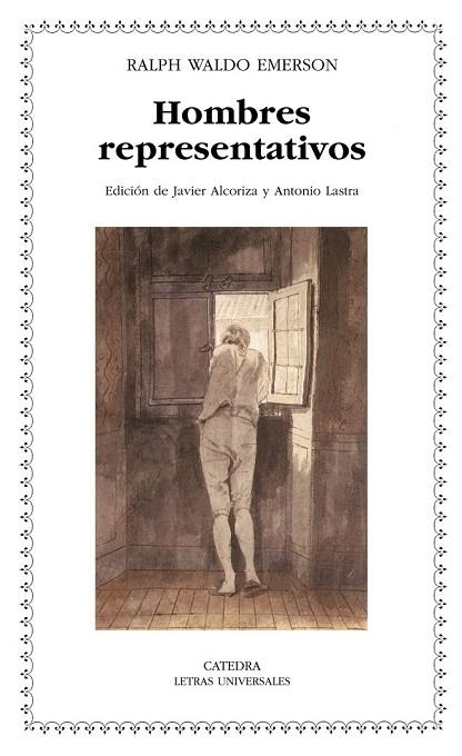 HOMBRES REPRESENTATIVOS (LU,401) | 9788437624730 | EMERSON, RALPH WALDO | Llibreria La Gralla | Llibreria online de Granollers