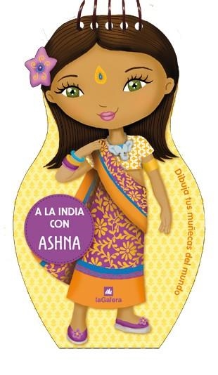 A LA INDIA CON ASHNA | 9788424641894 | Llibreria La Gralla | Llibreria online de Granollers
