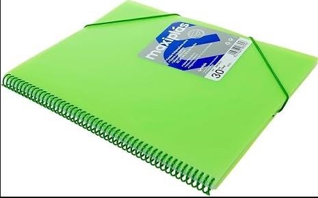 CARPETA 30 FUNDES MAXIPLAS VERDA | 8413623983056 | 39833021 | Llibreria La Gralla | Llibreria online de Granollers
