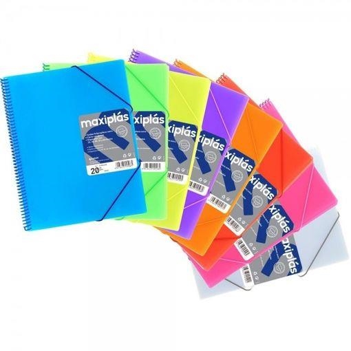 CARPETA 30 FUNDES MAXIPLAS INCOLOR | 8413623983049 | 39833000 | Llibreria La Gralla | Librería online de Granollers