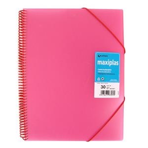 CARPETA 30 FUNDES MAXIPLAS VERMELL | 8413623983070 | 39833051 | Llibreria La Gralla | Llibreria online de Granollers