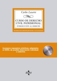 CURSO DE DERECHO CIVIL PATRIMONIAL.INTRODUCCIÓN AL DERECHO (18ª EDIC,2012) | 9788430955459 | LASARTE, CARLOS | Llibreria La Gralla | Llibreria online de Granollers