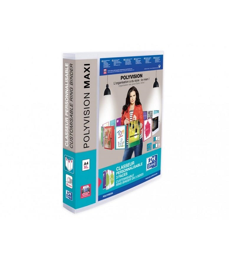 CARPETA 4 ANELLES 25 ELBA POLYVISION  | 5020215709210 | 100201774 | Llibreria La Gralla | Librería online de Granollers