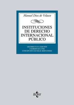 INSTITUCIONES DE DERECHO INTERNACIONAL PUBLICO | 9788430953417 | DIEZ DE VELASCO, MANUAL | Llibreria La Gralla | Librería online de Granollers