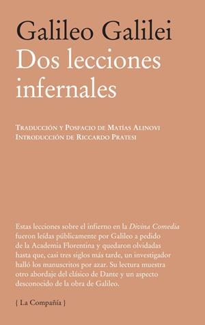 DOS LECCIONES INFERNALES | 9788483931707 | GALILEI, GALILEO | Llibreria La Gralla | Librería online de Granollers