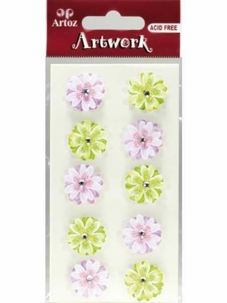 STICKER ARTOZ FLORS VERDES/ROSES | 7612996625889 | ART18560095 | Llibreria La Gralla | Librería online de Granollers