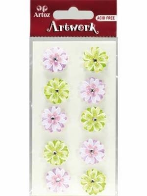 STICKER ARTOZ FLORS VERDES/ROSES | 7612996625889 | ART18560095 | Llibreria La Gralla | Librería online de Granollers