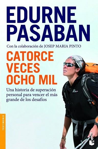 CATORCE VECES OCHO MIL (BOOKET) | 9788408008705 | PASABAN, EDURNE | Llibreria La Gralla | Llibreria online de Granollers
