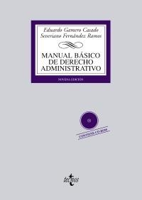 MANUAL BÁSICO DE DERECHO ADMINISTRATIVO | 9788430955381 | GAMERO CASADO, EDUARDO/FERNÁNDEZ RAMOS, SEVERIANO | Llibreria La Gralla | Llibreria online de Granollers