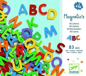 MAGNETICS LETRAS PEQUEÑAS. 83 PIEZAS | 3070900031012 | TOPDJ03101 | Llibreria La Gralla | Llibreria online de Granollers