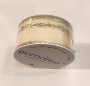 CINTA REGAL EUROCINSA DAURADA | EUR2322P | EUR2322P | Llibreria La Gralla | Librería online de Granollers