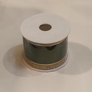 CINTA REGAL EUROCINSA TEXTIL ROJO-ORO NOEL 25MM 3M/40MM 2M | 8422917377945 | EUR2304B | Llibreria La Gralla | Librería online de Granollers