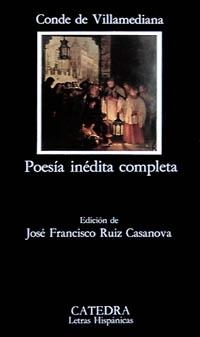 POESIA INEDITA COMPLETA | 9788437612645 | VILLAMEDIANA, CONDE DE | Llibreria La Gralla | Llibreria online de Granollers