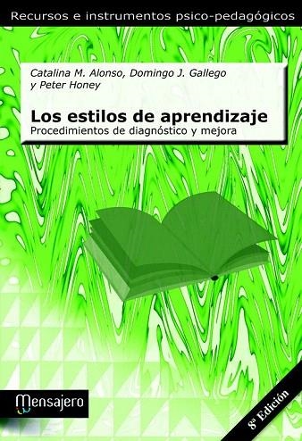 ESTILOS DE APRENDIZAJE,LOS.DIAGNOSTICO Y MEJORA | 9788427119147 | ALONSO-GALLEGO-HONEY | Llibreria La Gralla | Llibreria online de Granollers