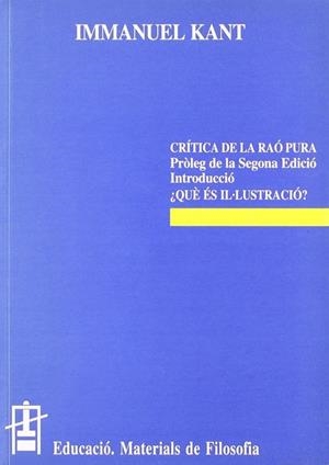 CRITICA DE LA RAO PURA | 9788437007410 | KANT, INMANUEL | Llibreria La Gralla | Librería online de Granollers