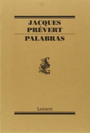 PALABRAS (POESIA) | 9788426427359 | PREVERT, JACQUES | Llibreria La Gralla | Librería online de Granollers