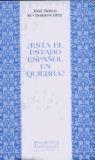 ESTA EL ESTADO ESPAÑOL EN QUIEBRA? | 9788474903676 | BAREA, JOSE | Llibreria La Gralla | Librería online de Granollers