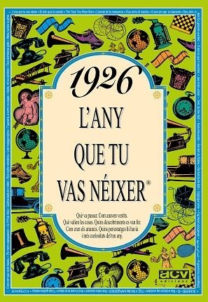 1926: L'ANY QUE TU VAS NEIXER | 9788488907110 | COLLADO BASCOMPTE, ROSA | Llibreria La Gralla | Librería online de Granollers
