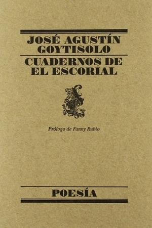 CUADERNOS DEL ESCORIAL | 9788426427885 | GOYTISOLO | Llibreria La Gralla | Llibreria online de Granollers