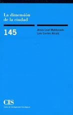 DIMENSION DE LA CIUDAD, LA | 9788474762204 | LEAL MALDONADO, JESUS | Llibreria La Gralla | Librería online de Granollers