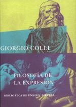 FILOSOFIA DE LA EXPRESION | 9788478442706 | COLLI | Llibreria La Gralla | Llibreria online de Granollers