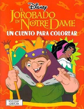 JOROBADO DE NOTRE DAME, EL. UN CUENTO PARA COLOREA | 9788439281498 | WALT DISNEY COMPANY | Llibreria La Gralla | Librería online de Granollers