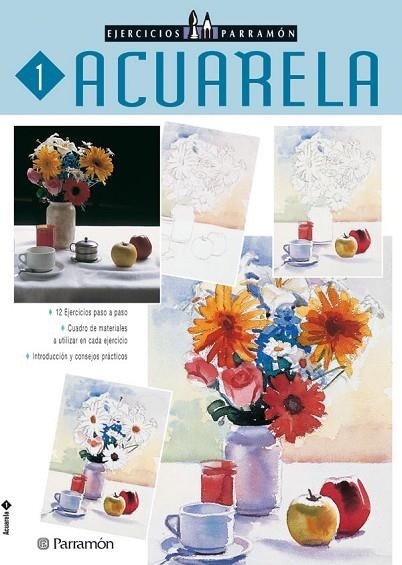 ACUARELA. 1 EJERCICIOS PARRAMON | 9788434219892 | Llibreria La Gralla | Librería online de Granollers