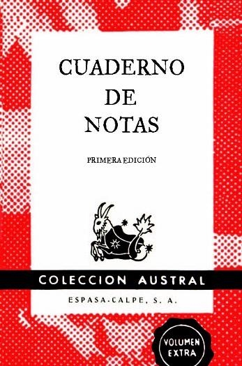 CUADERNO DE NOTAS ROJO 9X14CM | 9788467008371 | Llibreria La Gralla | Librería online de Granollers