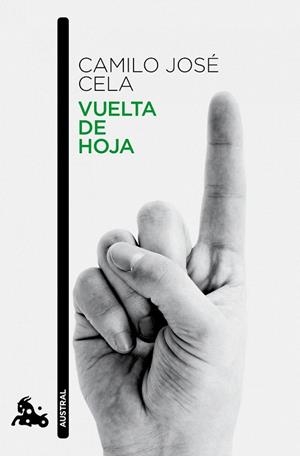 VUELTA DE HOJA (AUSTRAL HUMANIDADES 775) | 9788423329359 | CELA, CAMILO JOSE | Llibreria La Gralla | Librería online de Granollers