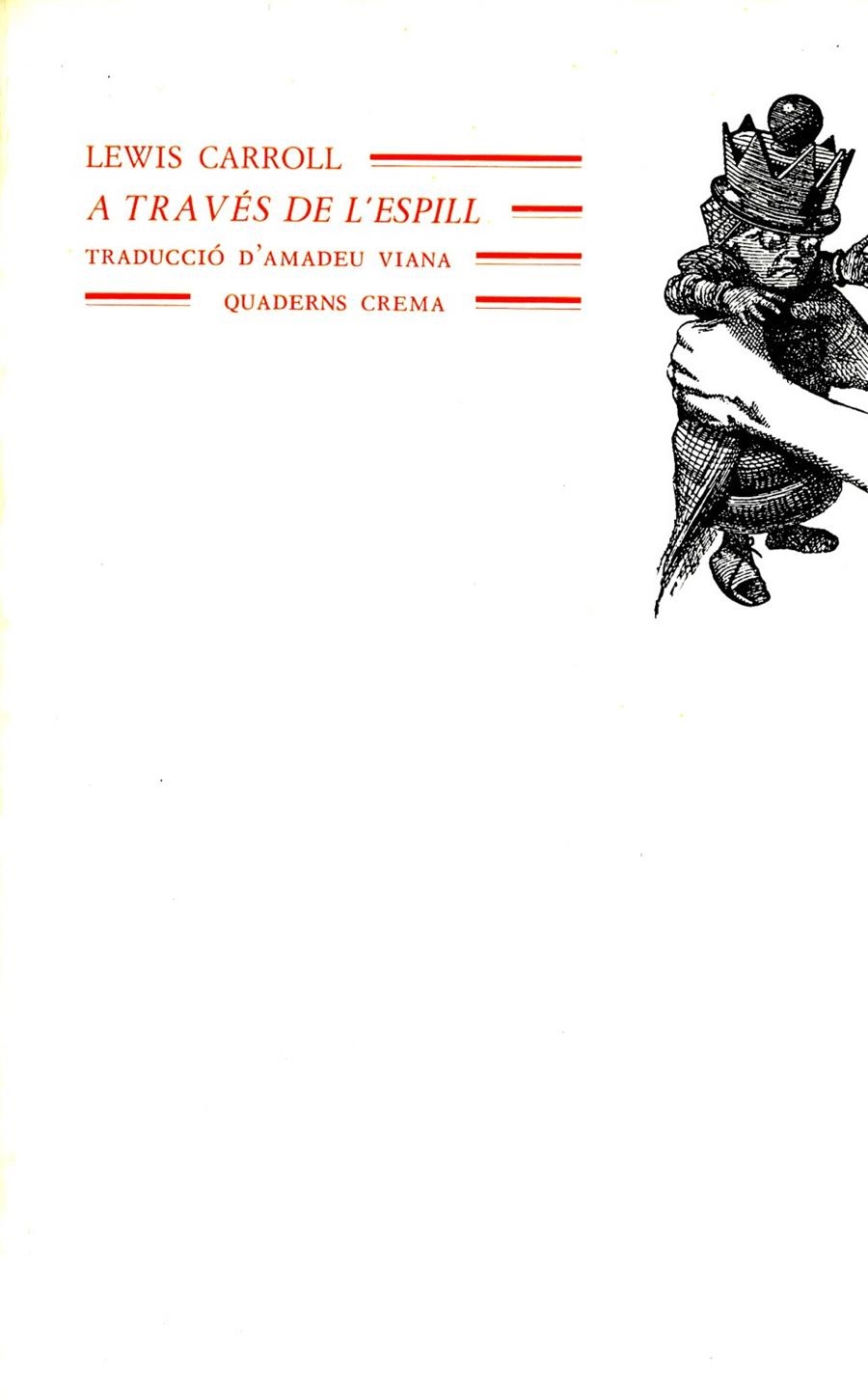 ALICIA A TRAVES DE L'ESPILL | 9788485704675 | CARROLL, LEWIS | Llibreria La Gralla | Librería online de Granollers