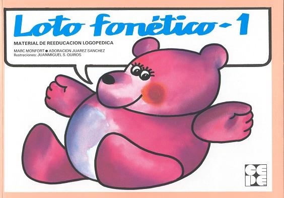 LOTO FONETICO Nº 1 | 9788486235277 | MONFORT, MARC/JUAREZ, ADORACION | Llibreria La Gralla | Llibreria online de Granollers
