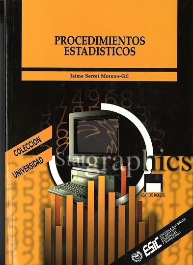 PROCEDIMIENTOS ESTADISTICOS | 9788473561716 | SERRET MORENO-GIL, JAIME | Llibreria La Gralla | Librería online de Granollers