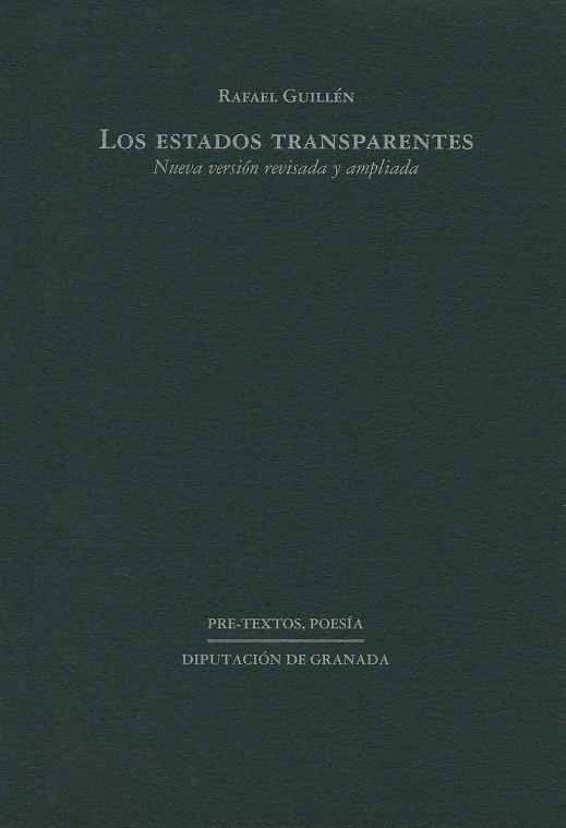 ESTADOS TRANSPARENTES, LOS | 9788481911978 | GUILLEN, RAFAEL | Llibreria La Gralla | Librería online de Granollers