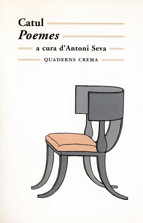 POEMES (MINIMA MINOR 85) CATUL | 9788477272748 | SEVA, ANTONI | Llibreria La Gralla | Librería online de Granollers